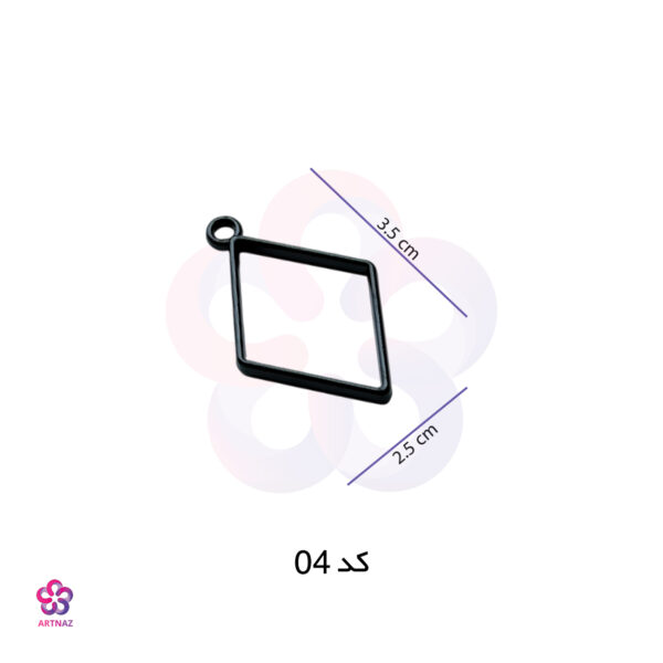 قاب گردنبند استیل