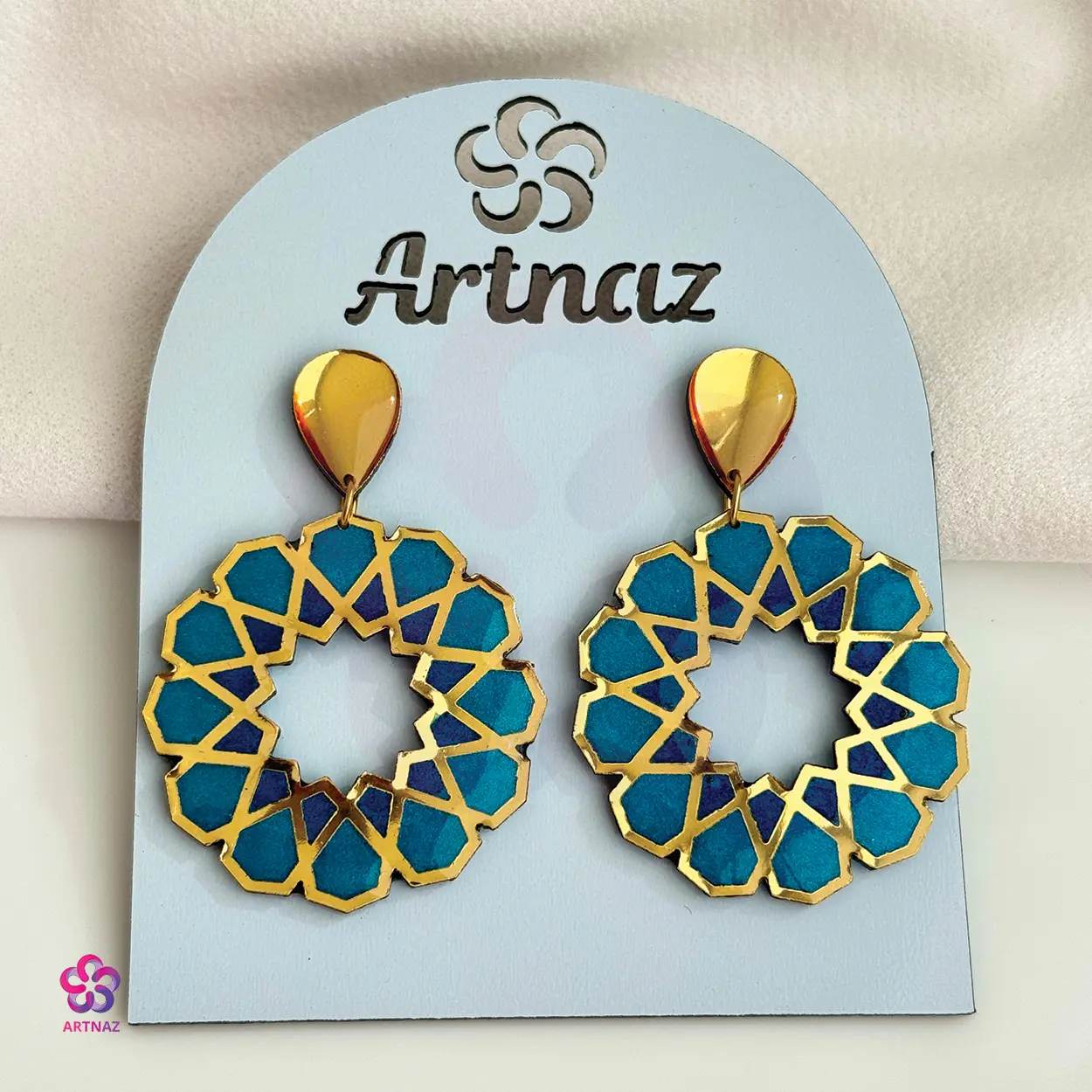 گوشواره طاق فیروزه