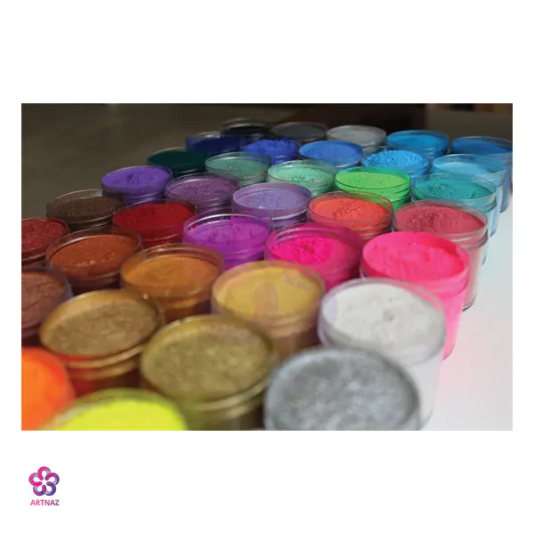 رنگ پودری در 40 رنگ