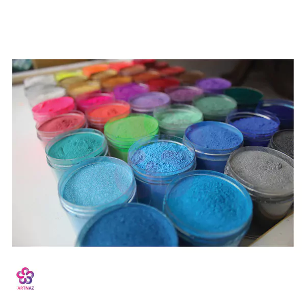 رنگ پودری در 40 رنگ
